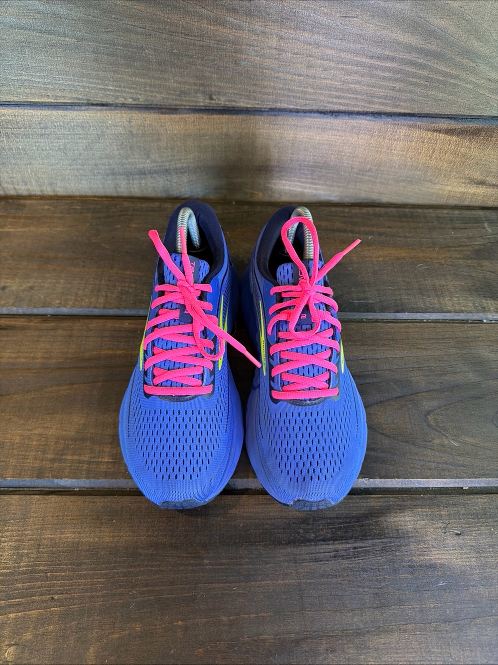 Brooks Trace 2 Blue Sneakers Running Shoes Women Size 8 B